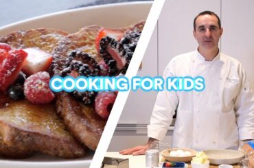 French Toast by Tony Priolo | Cooking For Kids | Episode 2