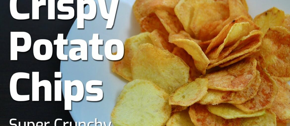CRISPY POTATO CHIPS RECIPE | CRUNCY HOMEMADE POTATO WAFERS | QUICK ALOO CHIPS LAYS | AnmolsKitchen