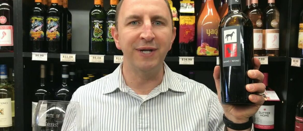 Mano a Mano Tempranillo | One Minute Of Wine Episode # 803 Mano a Mano Tempranillo | One Minute Of Wine Episode # 803