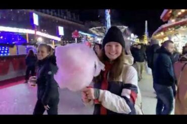 Gallaway Travels Adventures visits Paris, France - Day 3 Red Bus Tour & Winter Festival