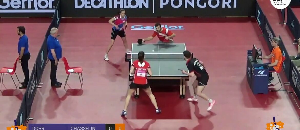 1/2 finale des Championnats de France   DORR CHASSELIN VS ROBINOT LOEUILLETTE