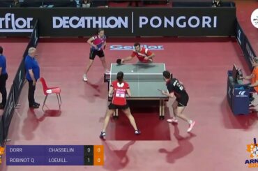 1/2 finale des Championnats de France   DORR CHASSELIN VS ROBINOT LOEUILLETTE