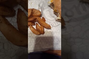 Trying new Wendy's breakfast