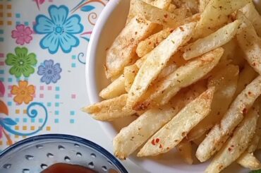 Potato crispy French fries🍟recipe in 3 Ⓜℹ♑// homemade perfect.....