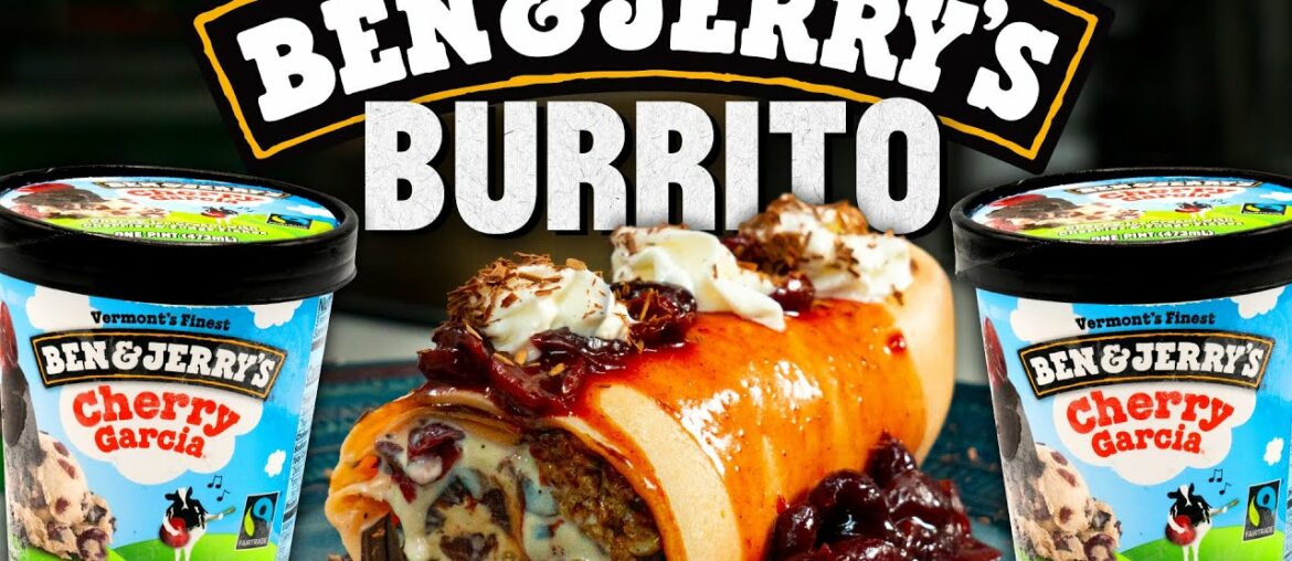Ben & Jerry's Ice Cream Burrito Recipe | Mythical Kitchen