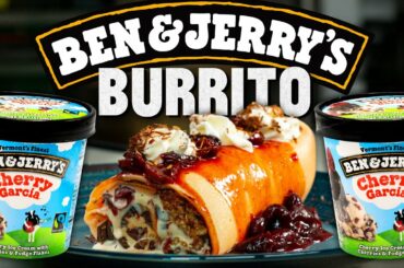 Ben & Jerry's Ice Cream Burrito Recipe | Mythical Kitchen
