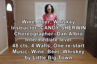 Wine, Beer, Whiskey - Candy Sherwin