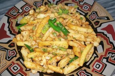 Spicy Potato Fries Different Recipe of potato by Saima's Kitchen