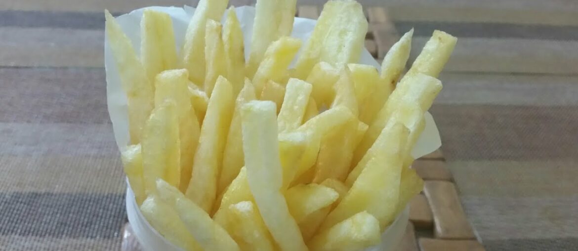 How to make Crispy French Fries Recipe/ Home Made Spicy &Crispy Fries/Mcdonald's Fries  #sodelicious