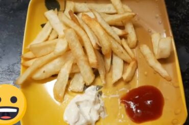 French Fries Recipe | Homemade french fries with 2 dipping Sauce | Crispy French Fries