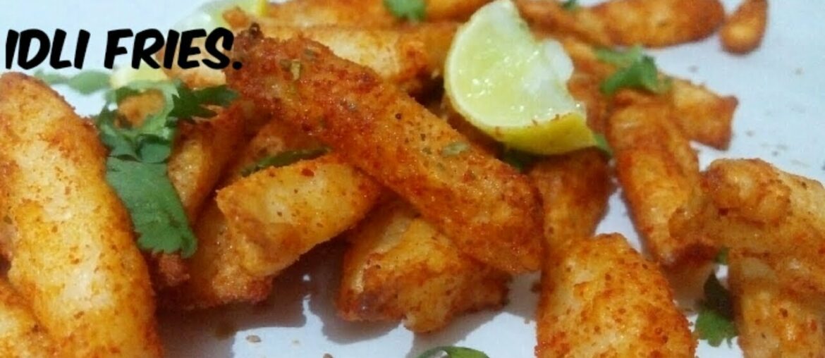 पेरी पेरी इडली फ्राई | Peri Peri idli fries | Easy Snacks Recipe.