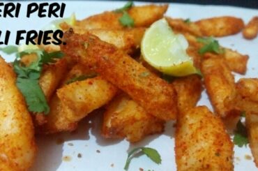 पेरी पेरी इडली फ्राई | Peri Peri idli fries | Easy Snacks Recipe.