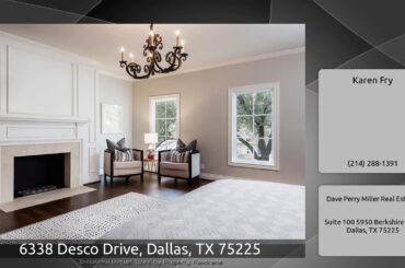 6338 Desco Drive, Dallas, TX 75225