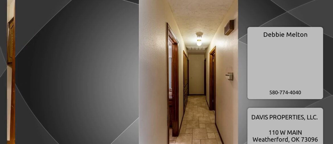 1211 N Indiana Street, Weatherford, OK 73096 1211 N Indiana Street, Weatherford, OK 73096