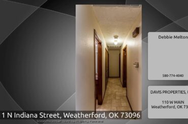 1211 N Indiana Street, Weatherford, OK 73096