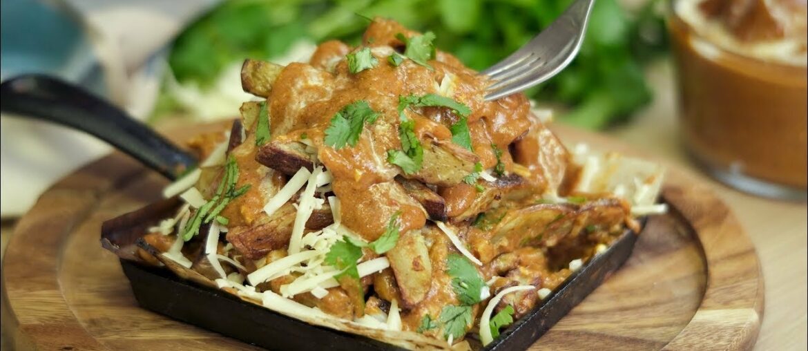 Butter Chicken Poutine Recipe Butter Chicken Poutine Recipe