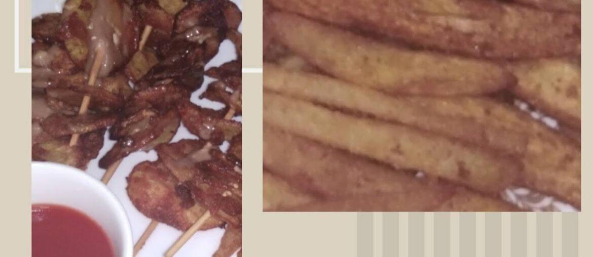 How to make easy 2  way French fries ( easy snake recipe) # mystyle. Unique recipe