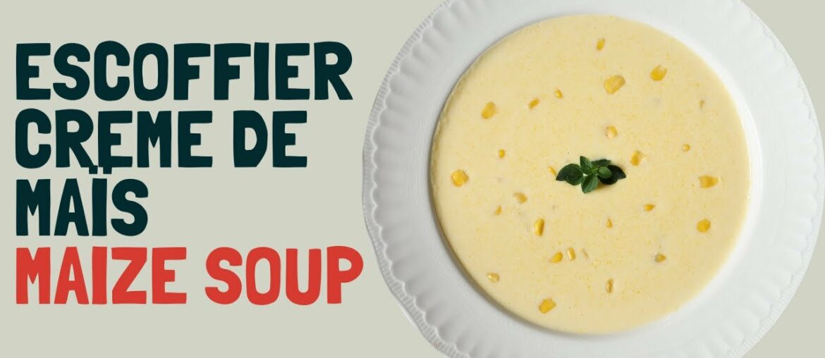Explaining the various soup types in French cooking | Example how to make a roux based corn soup. Explaining the various soup types in French cooking | Example how to make a roux based corn soup.