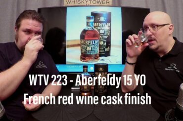 WTV 223   Aberfeldy 15 YO French Red Wine Cask Finish