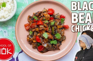 Simple Black Bean Chicken Stir Fry... Blindfolded? | Wok Wednesdays
