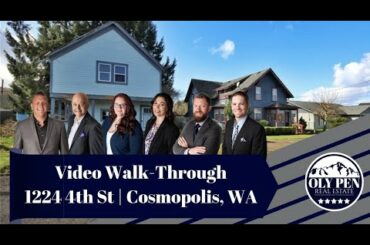1224 4th St | Cosmopolis, WA | Video Walk-Through