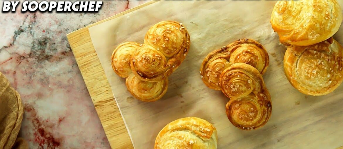 French Heart Cookies And Bakarkhani Recipe By SooperChef  #Bakarkhani #FrenchHeartCookies