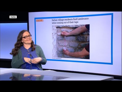 Turning water into wine: Italian taps run red Turning water into wine: Italian taps run red