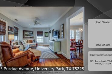 4305 Purdue Avenue, University Park, TX 75225