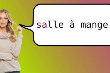 How to say 'dining room' in French?