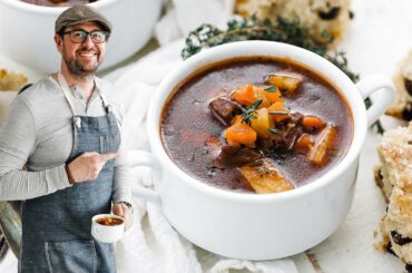 Irish Beef Stew Recipe with Guinness