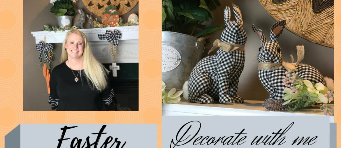 Farmhouse French Country Easter Mantle 🌷 Decorate with Me Spring Mantle Farmhouse French Country Easter Mantle 🌷 Decorate with Me Spring Mantle