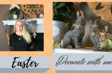 Farmhouse French Country Easter Mantle 🌷 Decorate with Me Spring Mantle