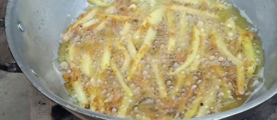 French fries recipe in new style_Finger Chips_Village life_By Tourism and food secret
