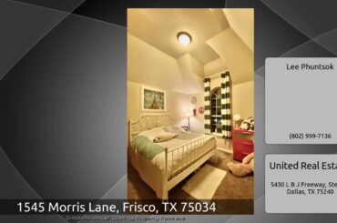 1545 Morris Lane, Frisco, TX 75034