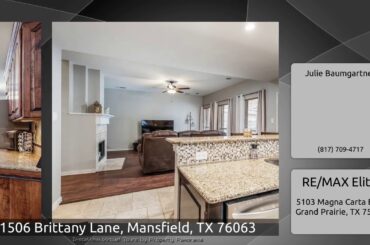 1506 Brittany Lane, Mansfield, TX 76063