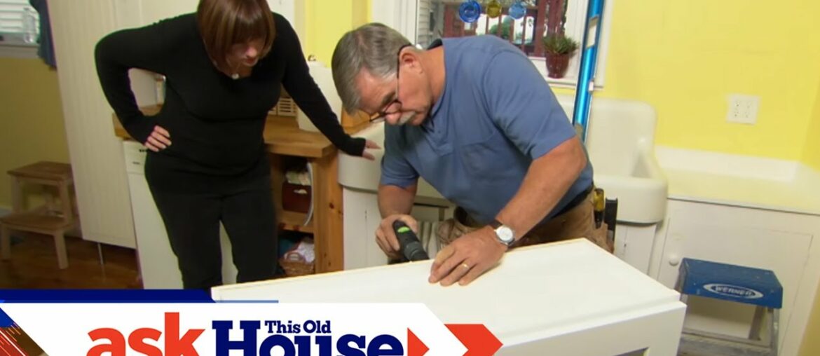 How to Hang a Kitchen Wall Cabinet | Ask This Old House