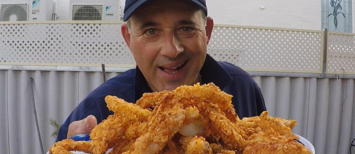 BEST FRIED SQUID RING RECIPE EVER! DORITOS CHIPS SQUID RINGS Fresh Caught, Cleaned and COOKED BEST FRIED SQUID RING RECIPE EVER! DORITOS CHIPS SQUID RINGS Fresh Caught, Cleaned and COOKED