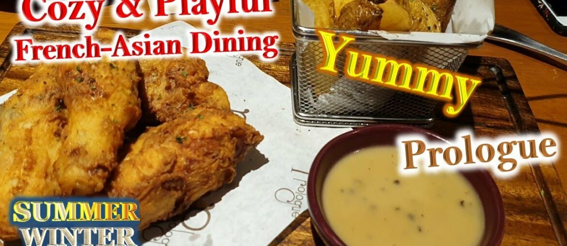 Prologue | A Cozy and Playful French-Asian Dining Destination Prologue | A Cozy and Playful French-Asian Dining Destination