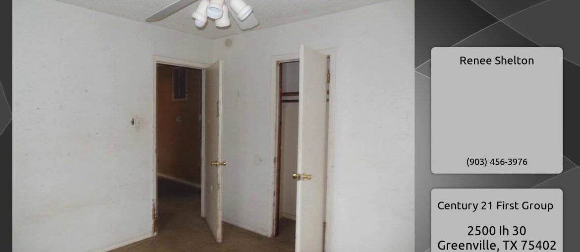 3807 Briscoe Street, Greenville, TX 75401 3807 Briscoe Street, Greenville, TX 75401