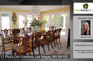 2112 Plaza Del Fuentes, Las Vegas, NV 89102