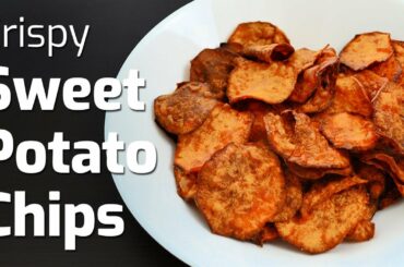 CRISPY SWEET POTATO CHIPS RECIPE | CRUNCY SHAKARKANDI SNACK | QUICK VEGETABLE CHIPS | AnmolsKitchen