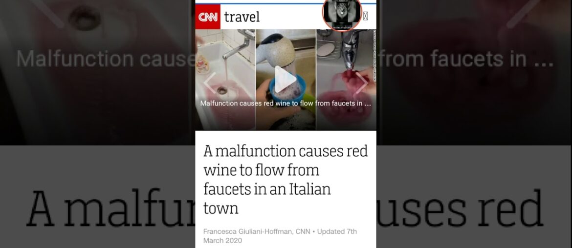 Biblical or Did The Wine Flow From Faucet As An Malfunction?