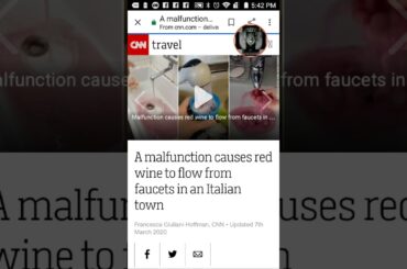 Biblical or Did The Wine Flow From Faucet As An Malfunction?