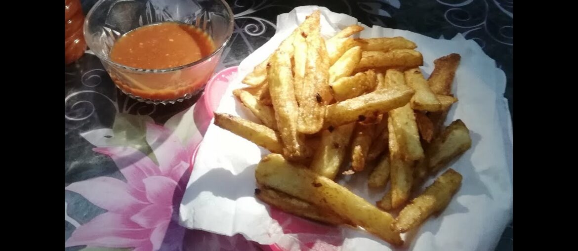 French Fries easy recipe in 5 ingredients only | Food hack by Hamzi | Quick potato chips