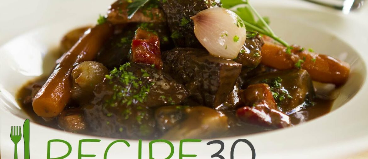 BOEUF (beef) BOURGUIGNON – By RECIPE30.com BOEUF (beef) BOURGUIGNON - By RECIPE30.com