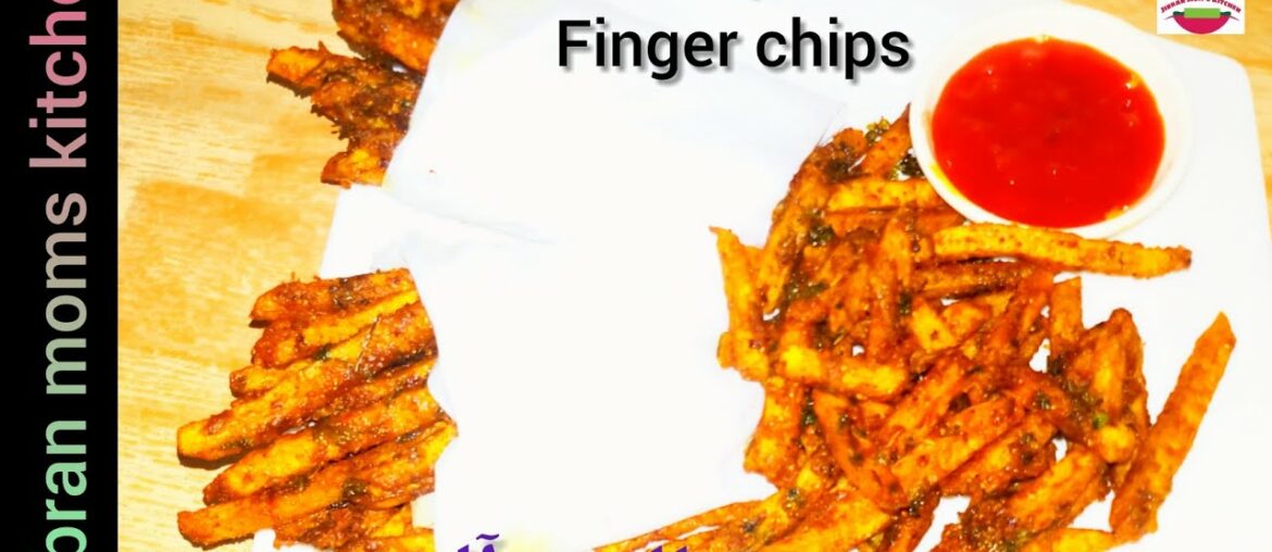 Masala potato finger chips recipe | مصالحہ فینگرز چپس |unique tasty recipe by (jibran moms kitchen)