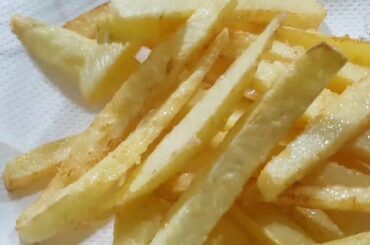 Crispy Garlic Fries recipe with delicious sauce /make to easy and tasty.