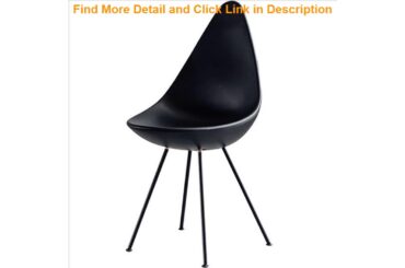 Top Nordic Creative Teardrop Shaped Plastic Chair Restaurant Dining Chair Cafe Office Meeting Home