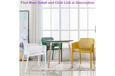 Deal Nordic PP Plastic Restaurant Dining Chair Living Room Office Conference Lounge Chair Family Be