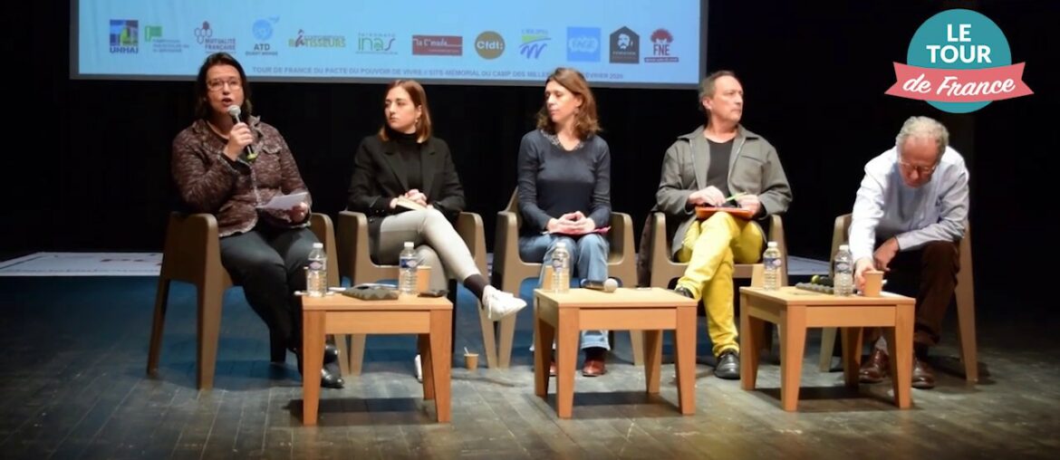 Tour de France du Pacte du Pouvoir de Vivre : Table Ronde Tour de France du Pacte du Pouvoir de Vivre : Table Ronde